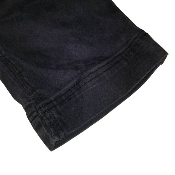 VTG 90s Outlaw Womens Black Capri Denim Stretch Jeans Size 7 - Picture 5 of 9